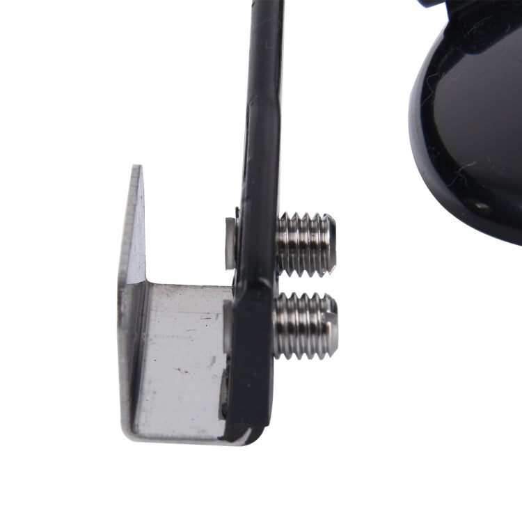 Vehicle Front Blind Area Wide-angle Adjustable Right Side Observation Mirror(Black) by buy2fix