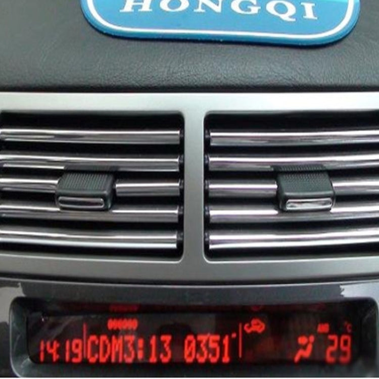 10 PCS SHENHAO AD-0834 Auto Car Air Vent Moulding Trim Decoration Strip by buy2fix