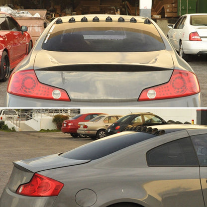 7 PCS Universal Car Eagle Claw Style Shark Fin Diffuser Vortex Generator Roof Spoiler by buy2fix