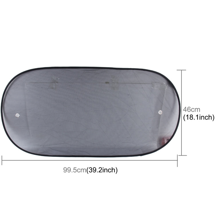 Car Window Foldable Shade for Back Blocks UV Rays with Suction Cups by buy2fix