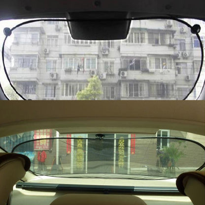 Car Window Foldable Shade for Back Blocks UV Rays with Suction Cups by buy2fix