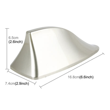 Universal Car Antenna Aerial Shark Fin Radio Signal For Auto SUV Truck Van(Champagne Gold) by buy2fix