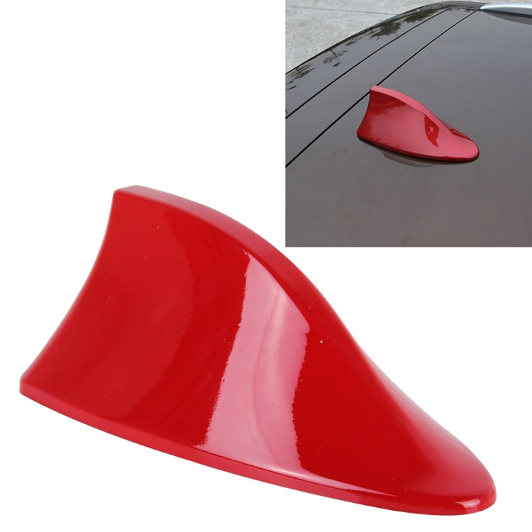 Universal Car Antenna Aerial Shark Fin Radio Signal For Auto SUV Truck Van(Red) by buy2fix