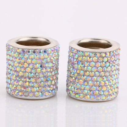 4 PCS Car Crystal Head Pillow Modified Decoration (Colour) by buy2fix