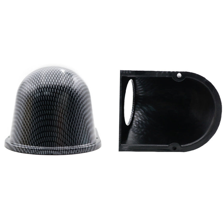 52mm 12V Universal Car Modified LED White Light Turbo Boost Gauge - Clocks & Car Meters by buy2fix | Online Shopping UK | buy2fix