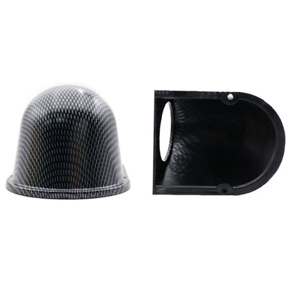 52mm 12V Universal Car Modified LED White Light Turbo Boost Gauge - Clocks & Car Meters by buy2fix | Online Shopping UK | buy2fix