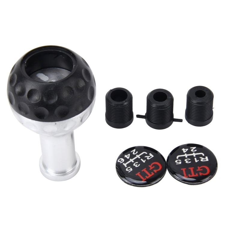 Universal Manual or Automatic Gear Shift Knob Fit for All Car(Black) by buy2fix