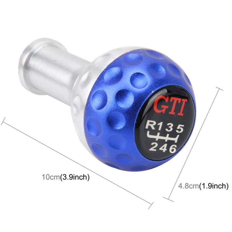Universal Manual or Automatic Gear Shift Knob Fit for All Car(Blue) by buy2fix