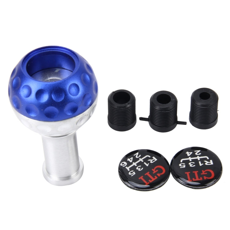 Universal Manual or Automatic Gear Shift Knob Fit for All Car(Blue) by buy2fix