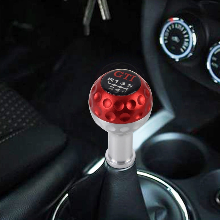 Universal Manual or Automatic Gear Shift Knob Fit for All Car(Red) by buy2fix