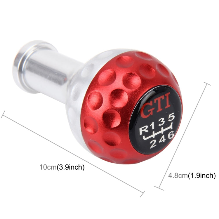 Universal Manual or Automatic Gear Shift Knob Fit for All Car(Red) by buy2fix