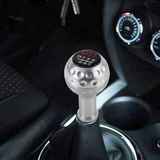 Universal Manual or Automatic Gear Shift Knob Fit for All Car(Silver) by buy2fix