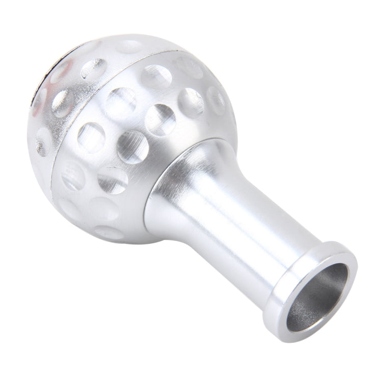 Universal Manual or Automatic Gear Shift Knob Fit for All Car(Silver) by buy2fix
