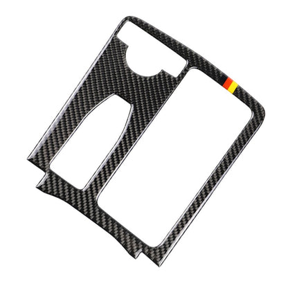 Car German Flag Carbon Fiber Left Drive Gear Position Panel Decorative Sticker for Mercedes-Benz W204 2007-2013 / W212 2010-2012 by buy2fix