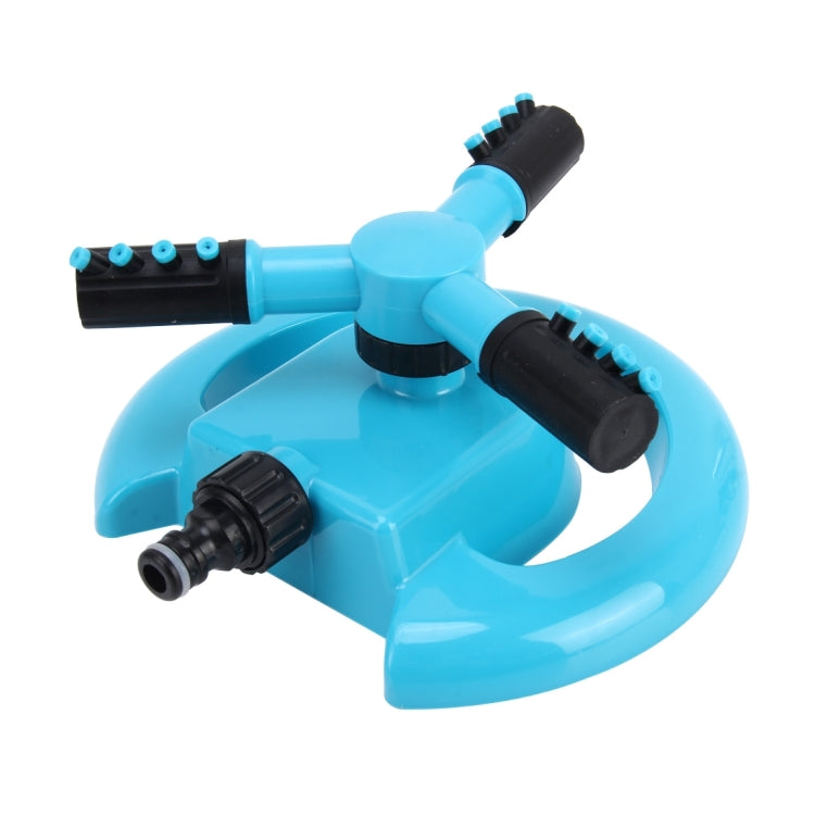 Garden Automatic Rotating Nozzle 360 Degree Rotary Automatic Sprinkler Garden Lawn Watering Nozzle,Applicable for 1/2 inch Water Pipes(Blue) - Watering & Irrigation by buy2fix | Online Shopping UK | buy2fix