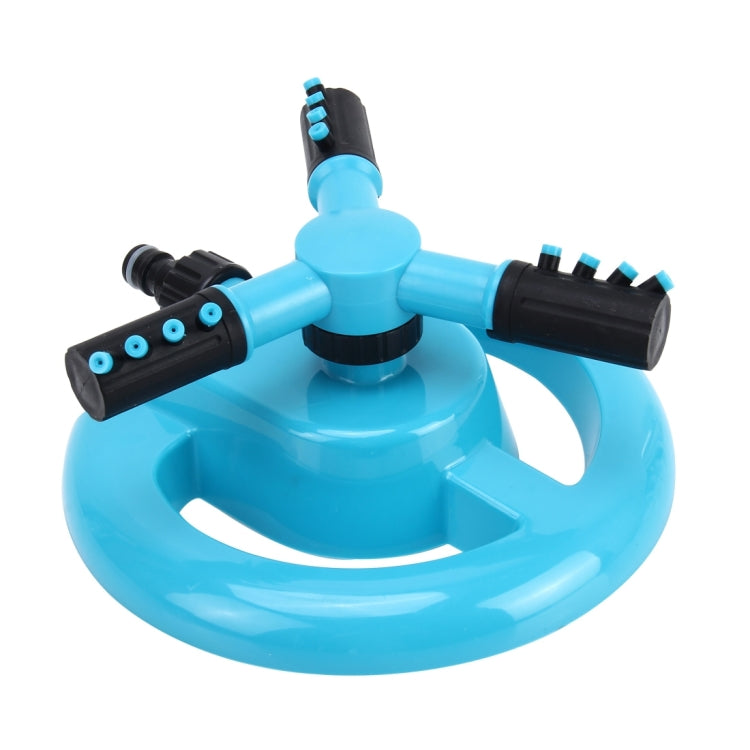Garden Automatic Rotating Nozzle 360 Degree Rotary Automatic Sprinkler Garden Lawn Watering Nozzle,Applicable for 1/2 inch Water Pipes(Blue) - Watering & Irrigation by buy2fix | Online Shopping UK | buy2fix