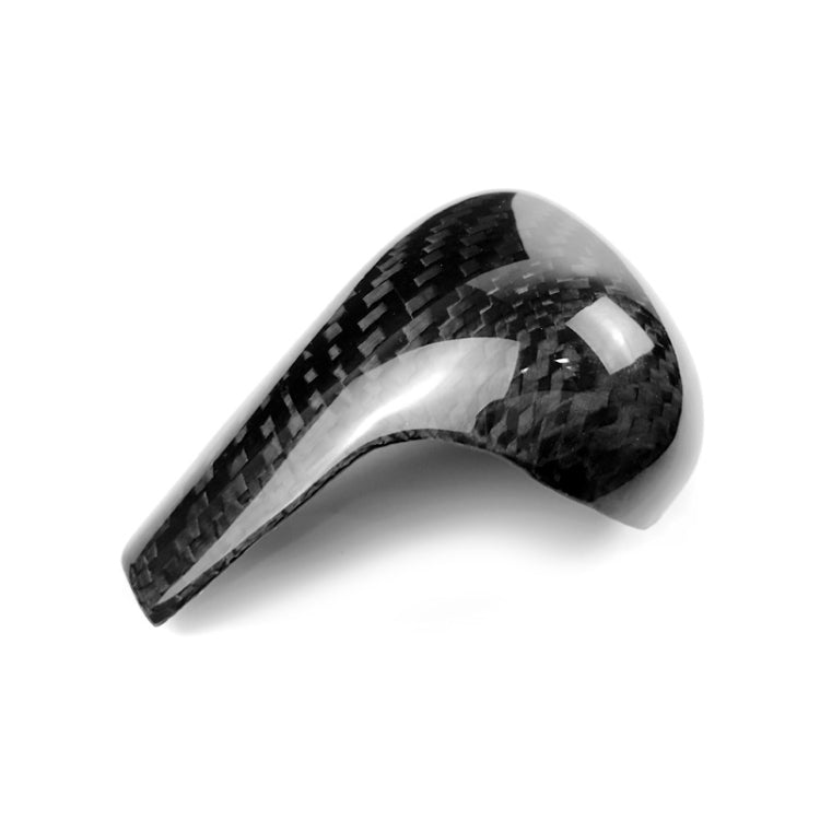 For Left Driving Universal Carbon Fiber Car Gear Shift Knob Modified Shifter Lever Knob for AUDI A4 / A5 / A6 / A7 / Q5 Q7 by buy2fix
