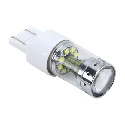 2 PCS 7443 60W Car Auto Brake Light with 12 XB-D Lamps, DC 12V(White Light) - Brake Lights by buy2fix | Online Shopping UK | buy2fix