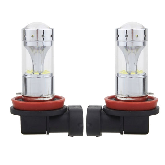 2 PCS H8/H11 60W 1200 LM 6000K Car Fog Lights with 12 XB-D LED Lamps, DC 12V (White Light) - Fog / Driving Lights by buy2fix | Online Shopping UK | buy2fix