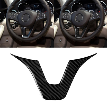 Car Carbon Fiber Steering Wheel Decorative Sticker for Mercedes-Benz by buy2fix