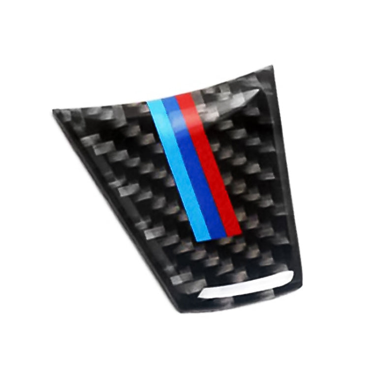 Car Carbon Fiber Steering Wheel Decorative Sticker for BMW E90 / E92 by buy2fix