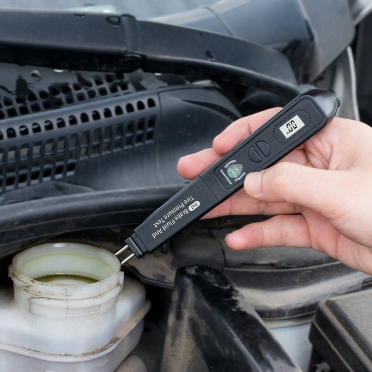 Car 2 in 1 Diagnostic Tool Brake Fluid Liquid Tire Pressure Tester - Electronic Test by buy2fix | Online Shopping UK | buy2fix