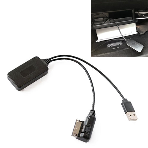 Car Wireless AMI MMI2G Bluetooth Audio Cable USB Interface Wiring Harness for Audi Q7 A6L A8L A4L - DIY Cables by buy2fix | Online Shopping UK | buy2fix