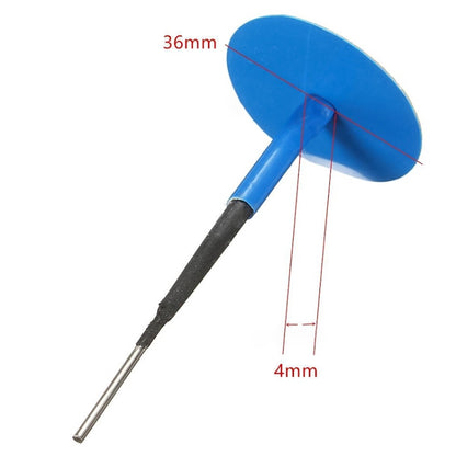 24 PCS 4mm Mushroom Nail-tyre Film Tyre Cold Patch Film Rubber Tire Repair Kit by buy2fix