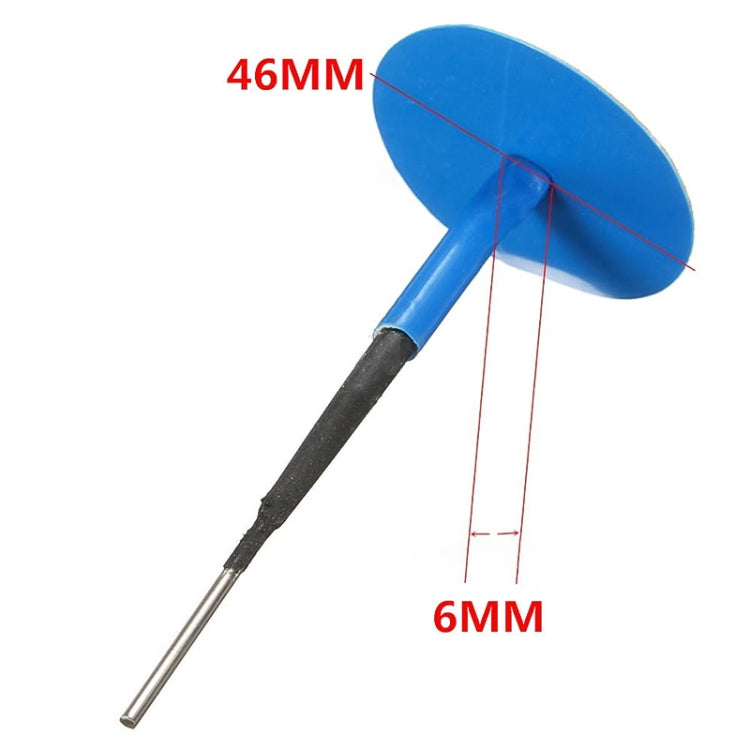 24 PCS 6mm Mushroom Nail-tyre Film Tyre Cold Patch Film Rubber Tire Repair Kit by buy2fix