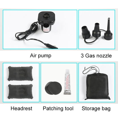 Universal Car Travel Inflatable Mattress Air Bed Camping Back Seat Couch, Size: 90 x 135cm(Black) by buy2fix