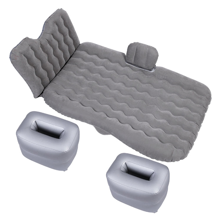 Universal Car Travel Inflatable Mattress Air Bed Camping Back Seat Couch, Size: 90 x 135cm(Grey) - Seat Accessories by buy2fix | Online Shopping UK | buy2fix