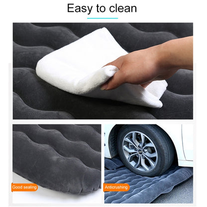 Universal Car Travel Inflatable Mattress Air Bed Camping Back Seat Couch, Size: 90 x 135cm(Grey) - Seat Accessories by buy2fix | Online Shopping UK | buy2fix