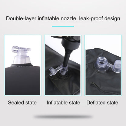 Universal Car Travel Inflatable Mattress Air Bed Camping Back Seat Couch, Size: 90 x 135cm(Grey) - Seat Accessories by buy2fix | Online Shopping UK | buy2fix