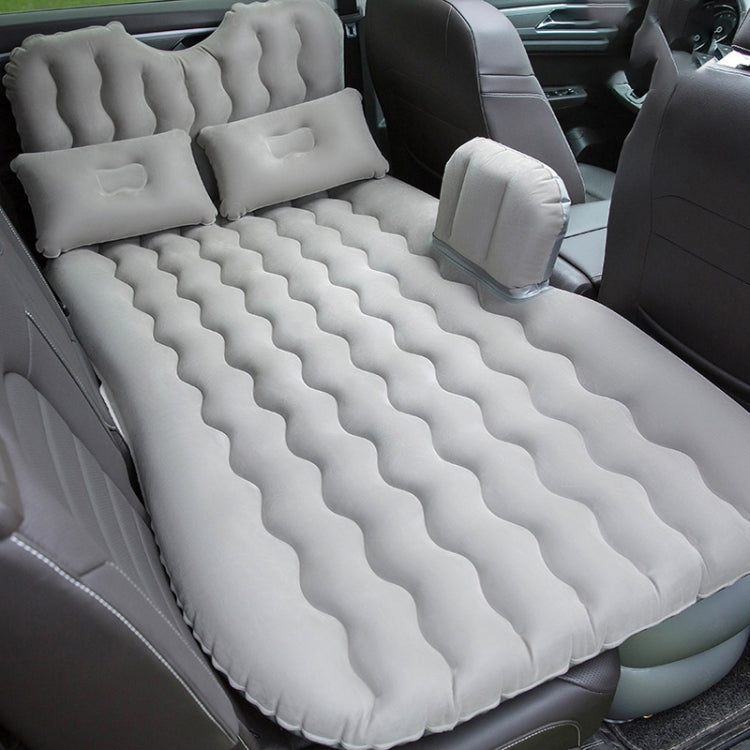 Universal Car Travel Inflatable Mattress Air Bed Camping Back Seat Couch, Size: 90 x 135cm(Grey) - Seat Accessories by buy2fix | Online Shopping UK | buy2fix
