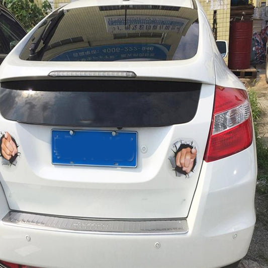 Exaggerated Effection 3D Characteristic Digital Simulation Car Paper Sticker - Decorative Sticker by buy2fix | Online Shopping UK | buy2fix