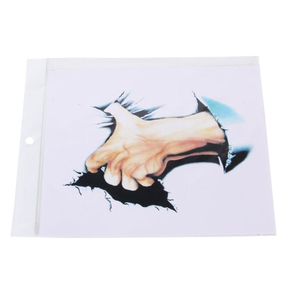 3D Characteristic Digital Simulation Car Paper Sticker - Decorative Sticker by buy2fix | Online Shopping UK | buy2fix