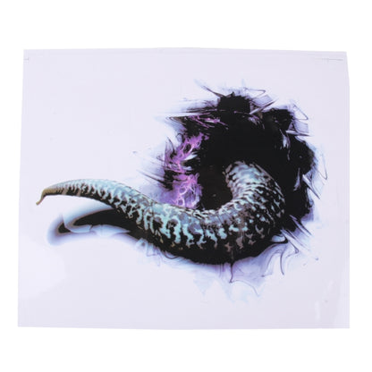 Cartoon Monsters Style 3D Characteristic Digital Simulation Car Paper Sticker - Decorative Sticker by buy2fix | Online Shopping UK | buy2fix
