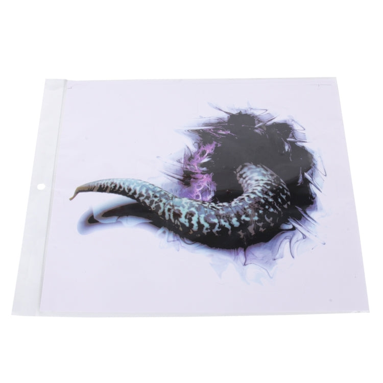 Cartoon Monsters Style 3D Characteristic Digital Simulation Car Paper Sticker - Decorative Sticker by buy2fix | Online Shopping UK | buy2fix