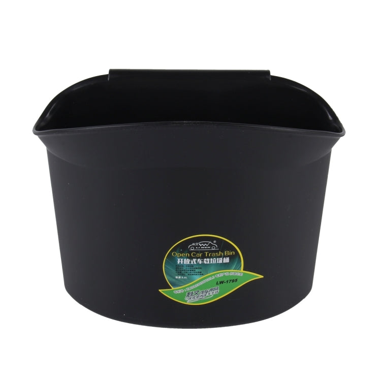 2.0L LW-1795 Universal Open Car Trash Bin with Hanger Clip by buy2fix