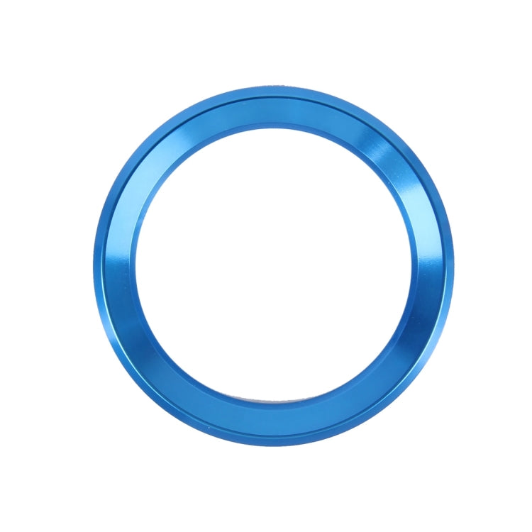 Aluminium Alloy Steering Wheel Decoration Ring Cover Sticker for BMW(Blue) by buy2fix