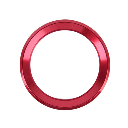 Aluminium Alloy Steering Wheel Decoration Ring Cover Sticker for BMW(Red) by buy2fix