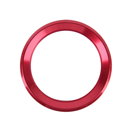 Aluminium Alloy Steering Wheel Decoration Ring Cover Sticker for BMW(Red) by buy2fix