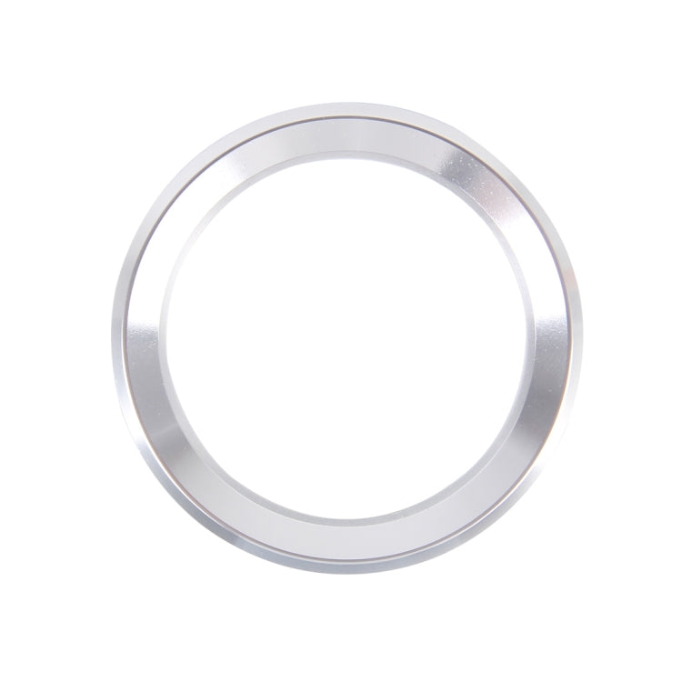Aluminium Alloy Steering Wheel Decoration Ring Cover Sticker for BMW(Silver) by buy2fix