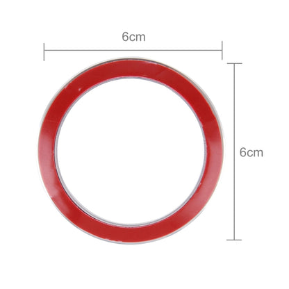 Aluminium Alloy Steering Wheel Decoration Ring Cover Sticker for BMW(Silver) by buy2fix