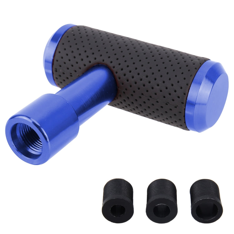 Universal Car T-shaped Gear Head Gear Shift Knob(Blue) by buy2fix