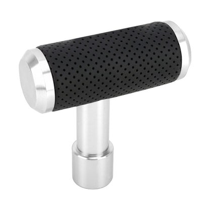Universal Car T-shaped Gear Head Gear Shift Knob(Silver) by buy2fix