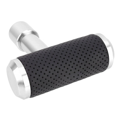 Universal Car T-shaped Gear Head Gear Shift Knob(Silver) by buy2fix