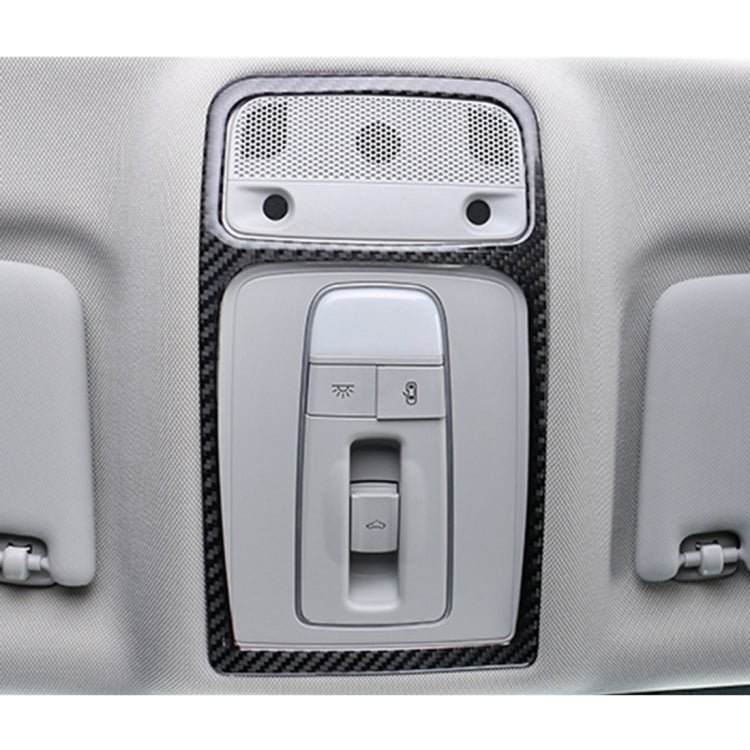 Car Carbon Fiber Roof Light Decorative Frame for Audi A3 2014-2018 by buy2fix