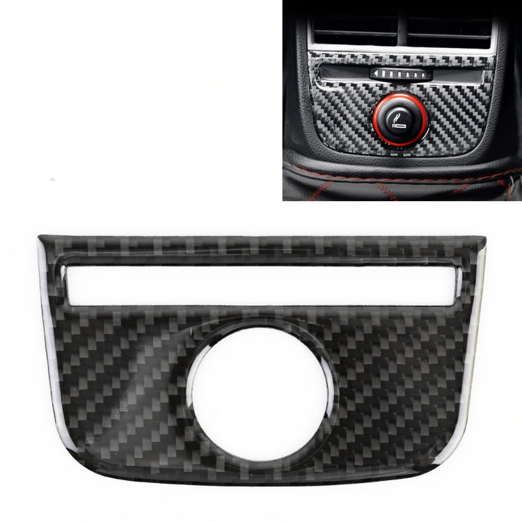 Car Carbon Fiber Rear Air Outlet Decorative Panel for Audi A3 2014-2018 - Car Interior Mouldings by buy2fix | Online Shopping UK | buy2fix