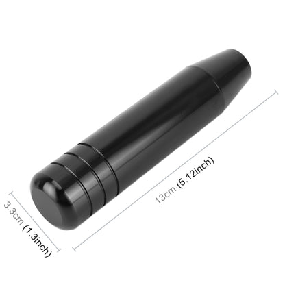 Universal Long Strip Shape Car Gear Shift Knob Modified Shifter Lever Knob, Length: 13cm(Black) by buy2fix